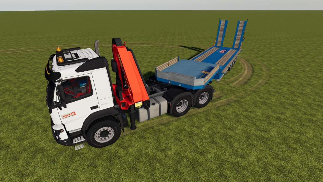 Volvo fmx 6x4 grue v1.0