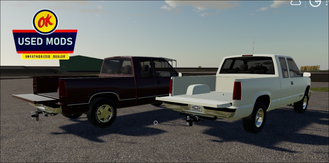 1997 Chevy 1500 With Working Tailgate and Multiple Trim options V1 - By OKUSEDMODS