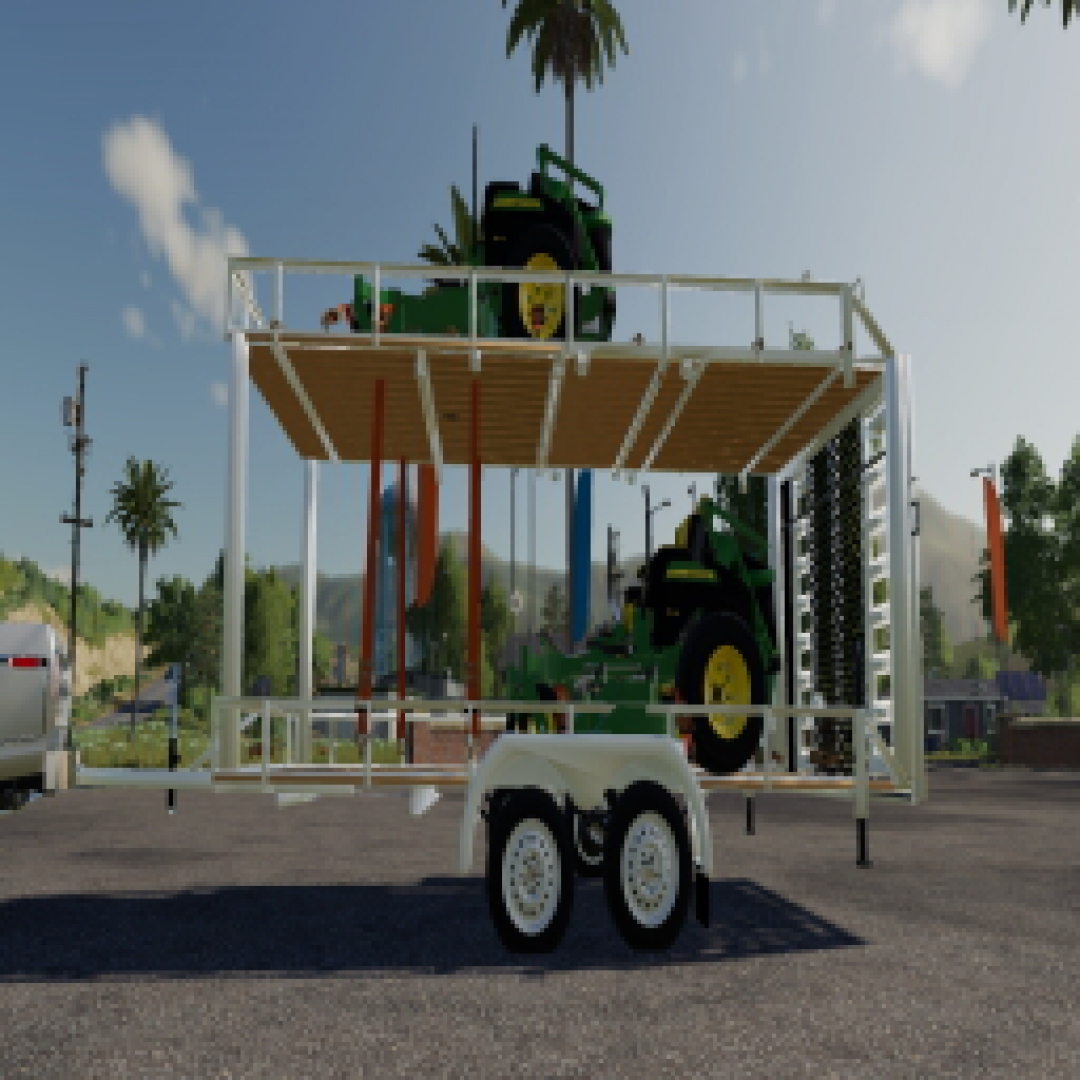 Utility Trailer-double deck