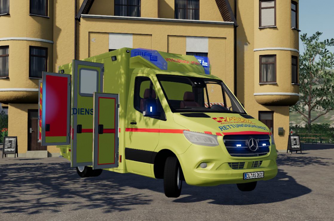 ASB Mercedes Sprinter RTW Skin v1.0