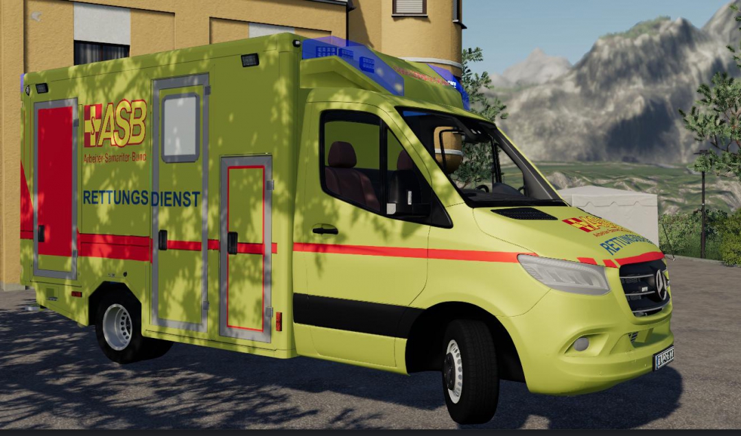 ASB Mercedes Sprinter RTW Skin v1.0