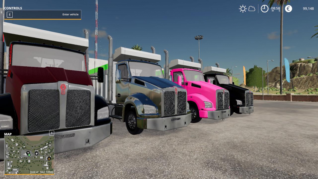 Kenworth t880 dump truck v1.0.0.2