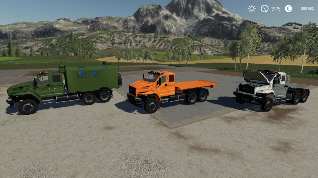 Pack Ural Next T25 420 6X4 v1.0.0.0