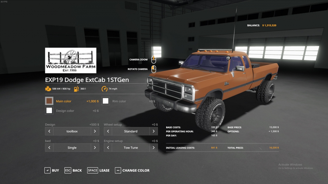 EXP19 Dodge ExtCab 1stGen v2.0.0.0