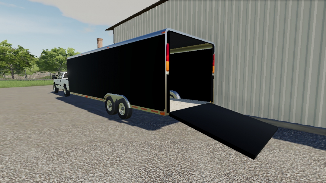 Load Trail Enclosed Lawn Care Trailer V1 