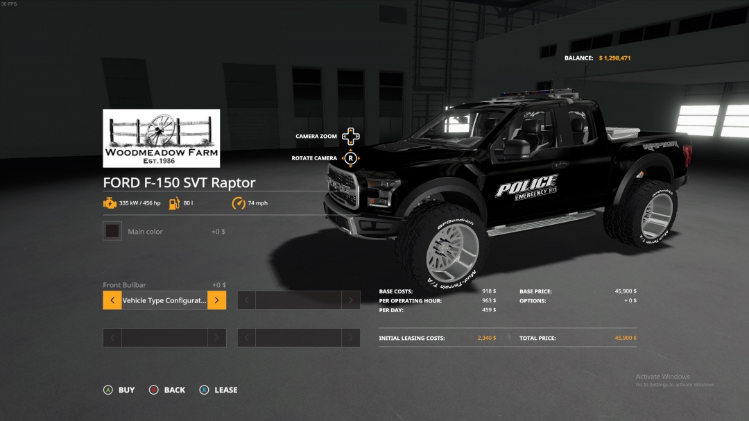 2017 Ford Raptor Police Edition v1.0