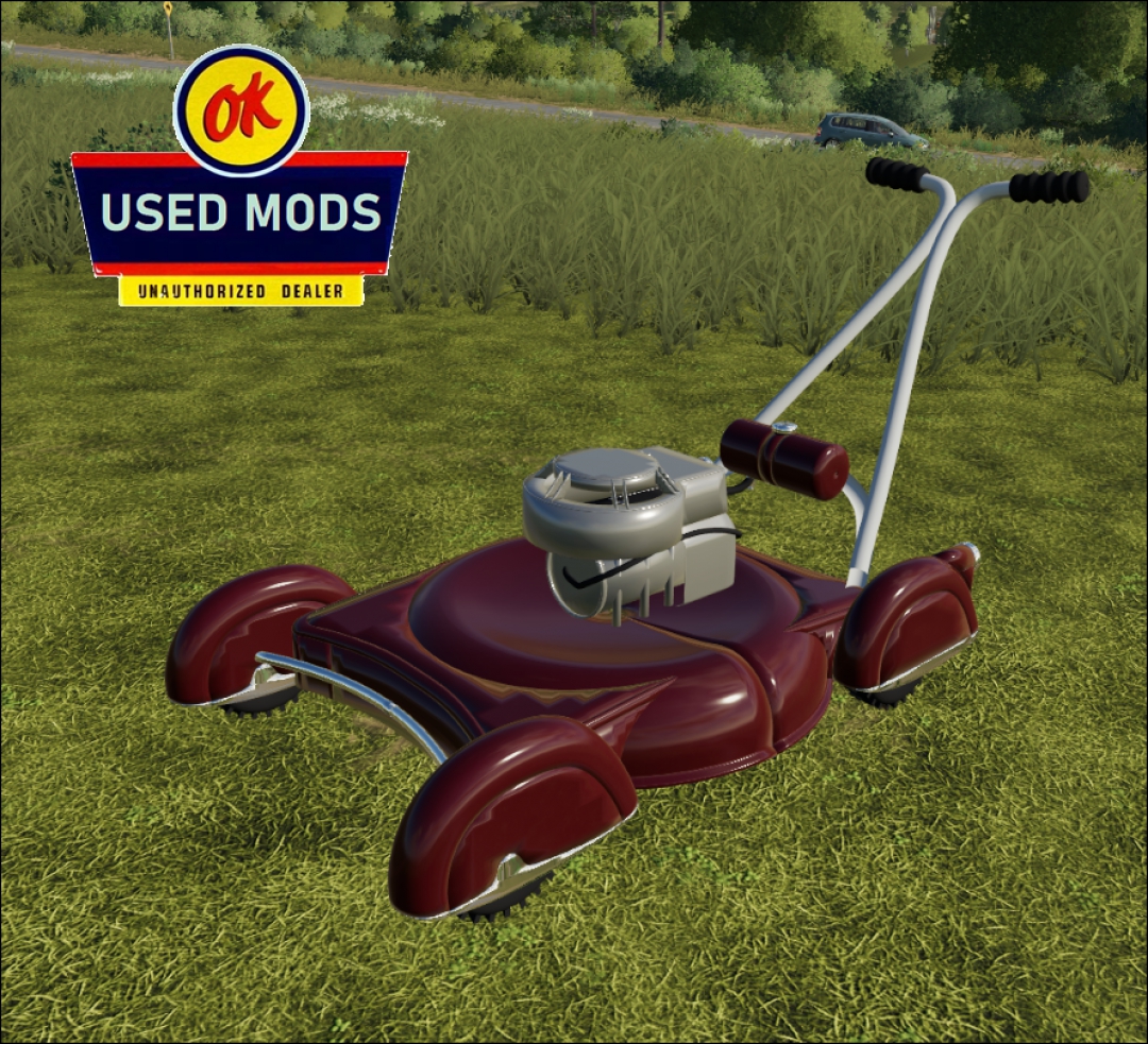 Vintage Push Mower V1 -  By OKUSEDMODS