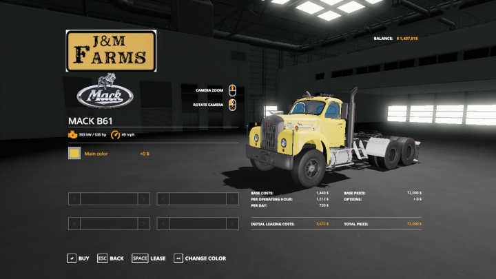 Trending mods today: The Mack B61 Semi