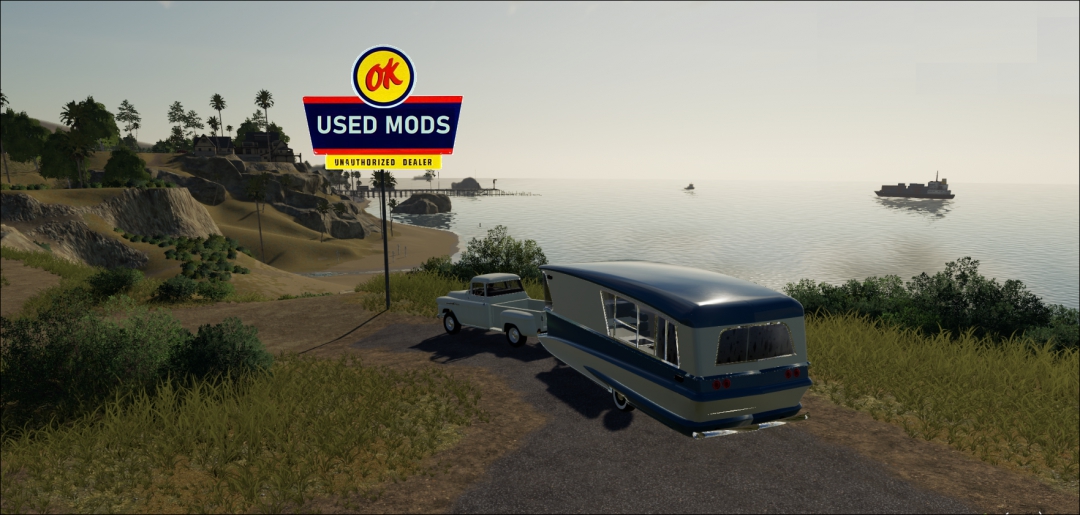 Retro Camper Caravan V1 -  By OKUSEDMODS