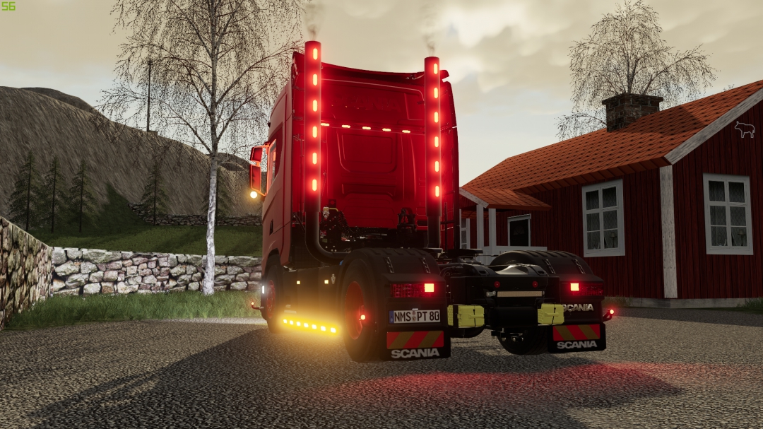 Scania S580 V8