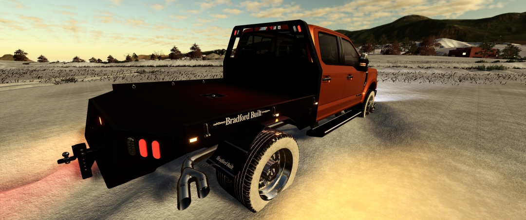 FORD F-250 SUPERDUTY & BRADFORD BED V1.5.1