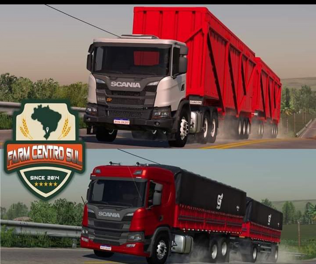 PACK SCANIA V5 FARM CENTRO SUL v5.0