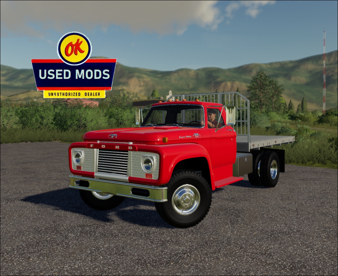 1964 Ford T850 FlatBed V1 -  By OKUSEDMODS