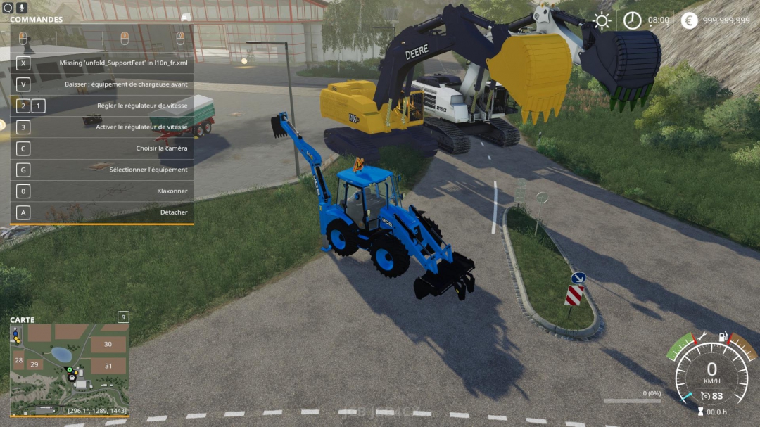 FS19 DEERE EXCAVATOR 870G v1.6