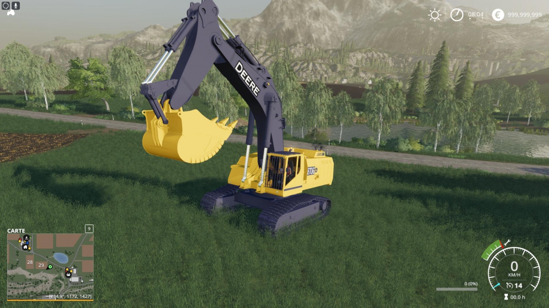 FS19 DEERE EXCAVATOR 870G v1.6