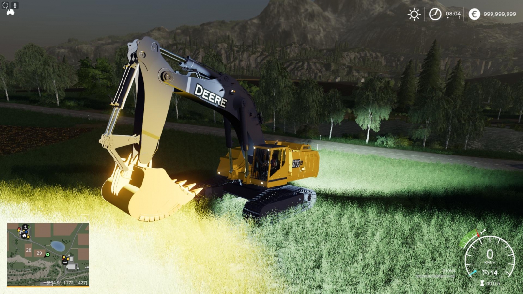 FS19 DEERE EXCAVATOR 870G v1.6