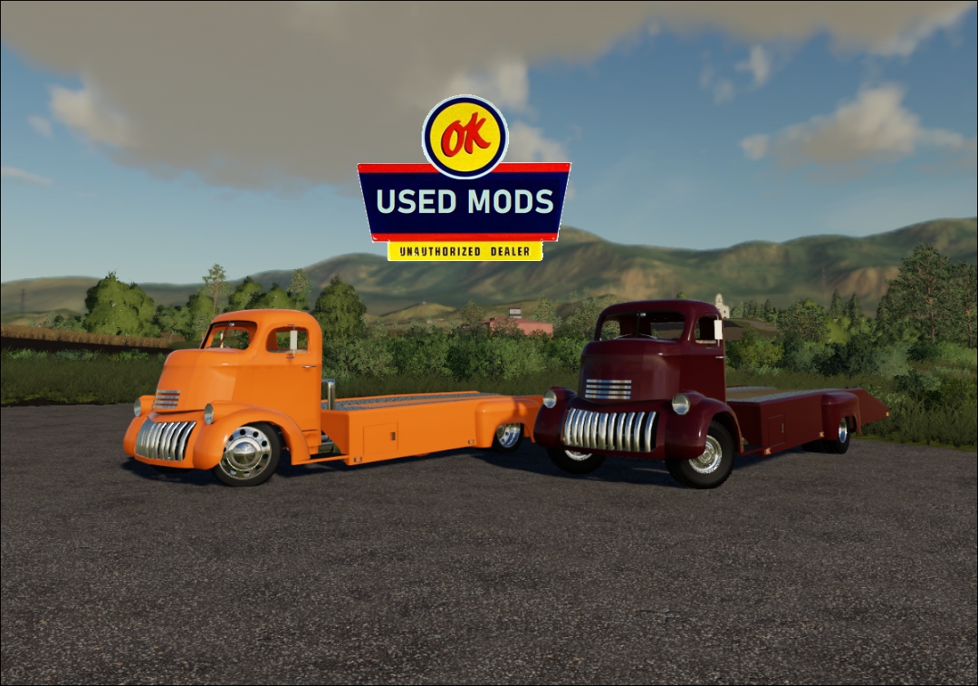 1941 Chevy COE Car Hauler V1 -  By OKUSEDMODS