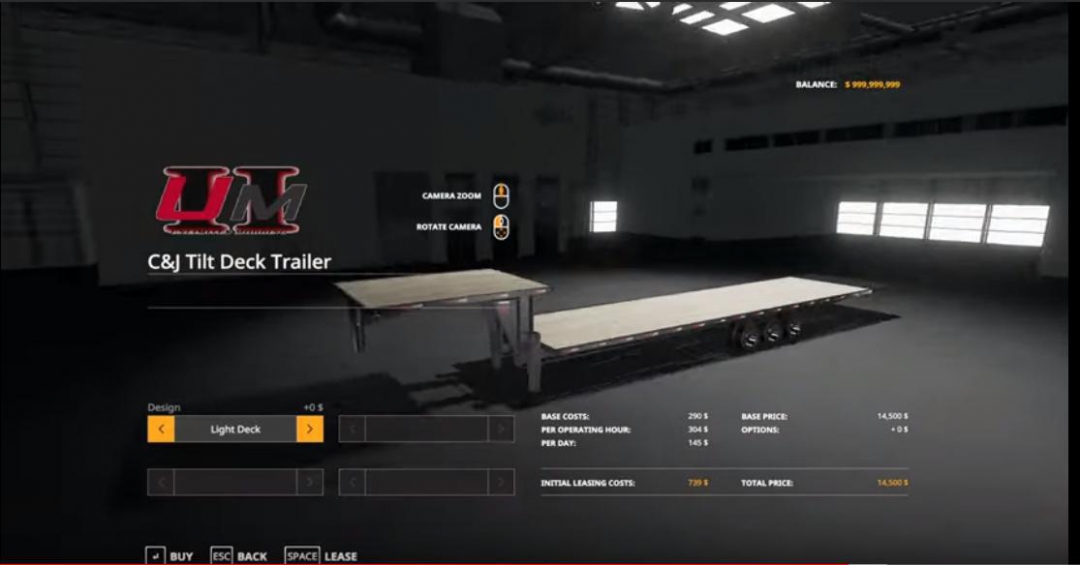 C&J Tiltdeck Trailer v1.1.5