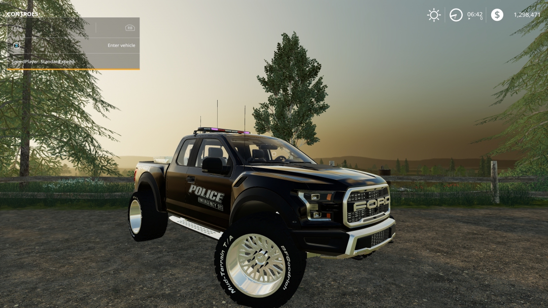 FS19 Ford Raptor Police Edition