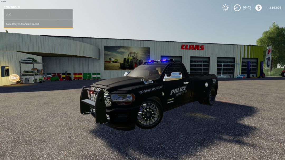 FS19 Dodge Ram HellTruck Police Edition