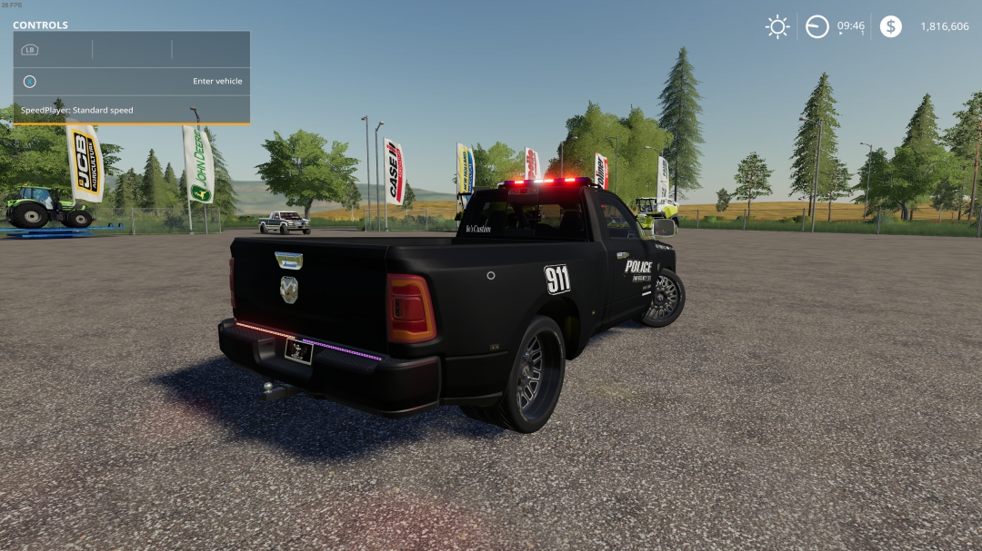 FS19 Dodge Ram HellTruck Police Edition