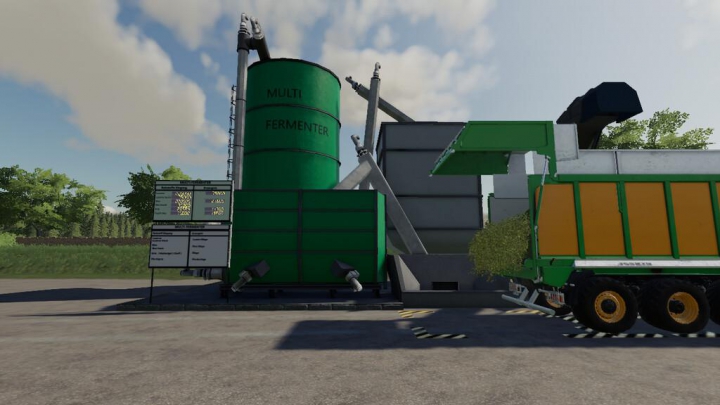 fs19-mods,  GlobalCompany - Multi Fermenter Horse Forage v1.0.0.0