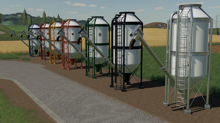 fs19-mods, Placeable Refill Silos v1.0.0.0