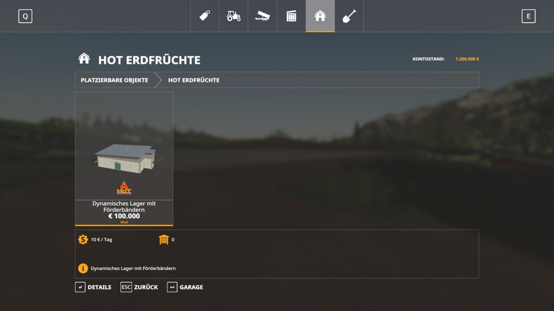 HoT Erdfruchtelager v1.0.3