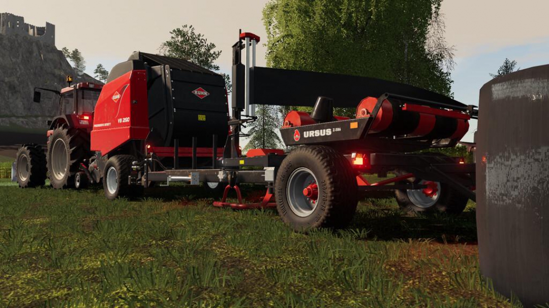 Kuhn VB 2190 With Attacher To Ursus Z586 v1.0.0.0