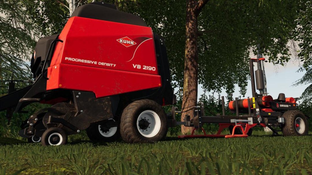 Kuhn VB 2190 With Attacher To Ursus Z586 v1.0.0.0