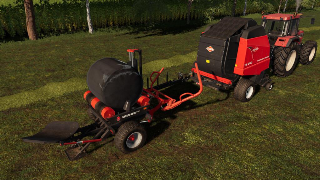 Kuhn VB 2190 With Attacher To Ursus Z586 v1.0.0.0