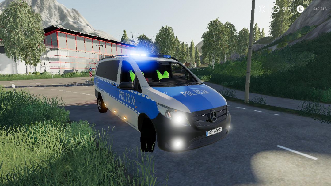 Radiowoz Policji Bus v1.0