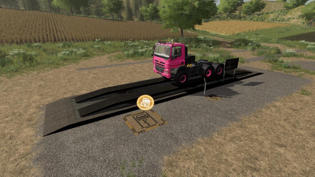 Hydraulic Ramp With RepairShop v1.0.0.0