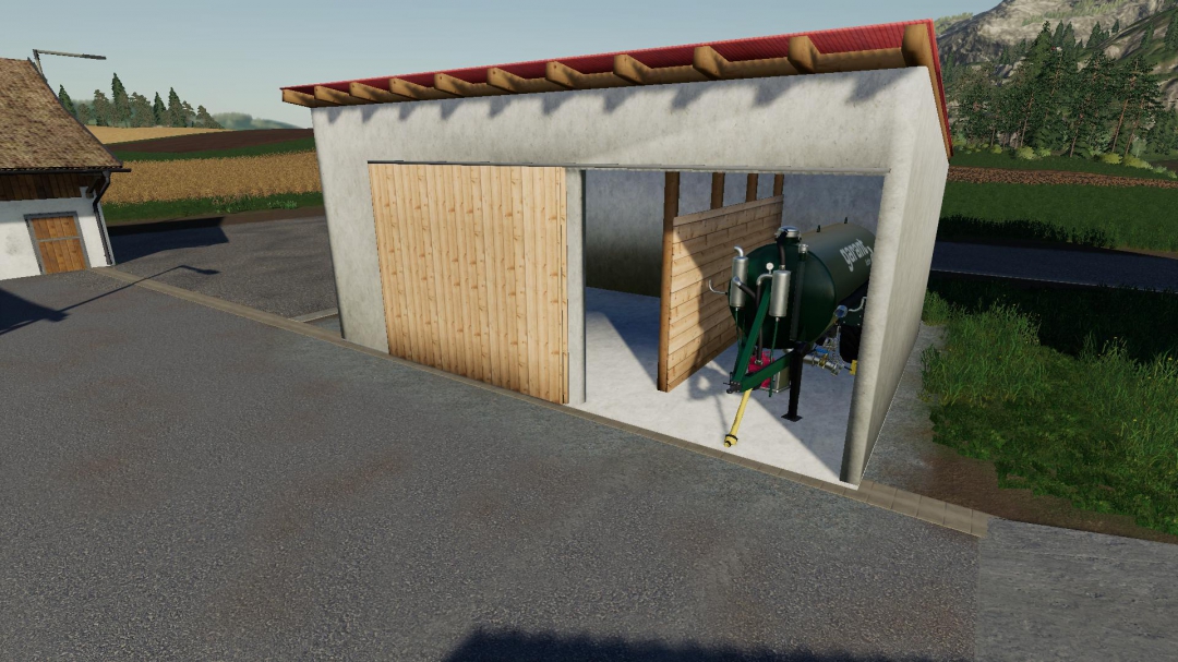 Small machine shed v1.0.0.0