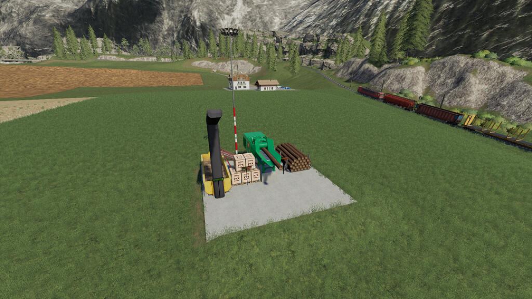 Stationary Wood Chipper v1.0.0.0