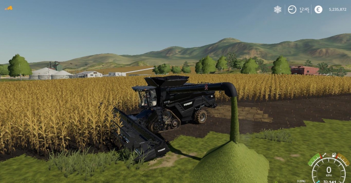 AGCO IDEAL9 Forage Harvester + Cutter v1.0 category: Combines