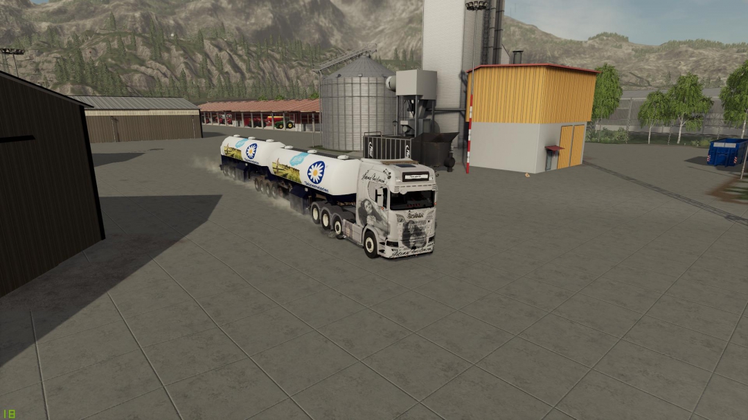 Milk trailer Semi roadtrain v1.1.0.0