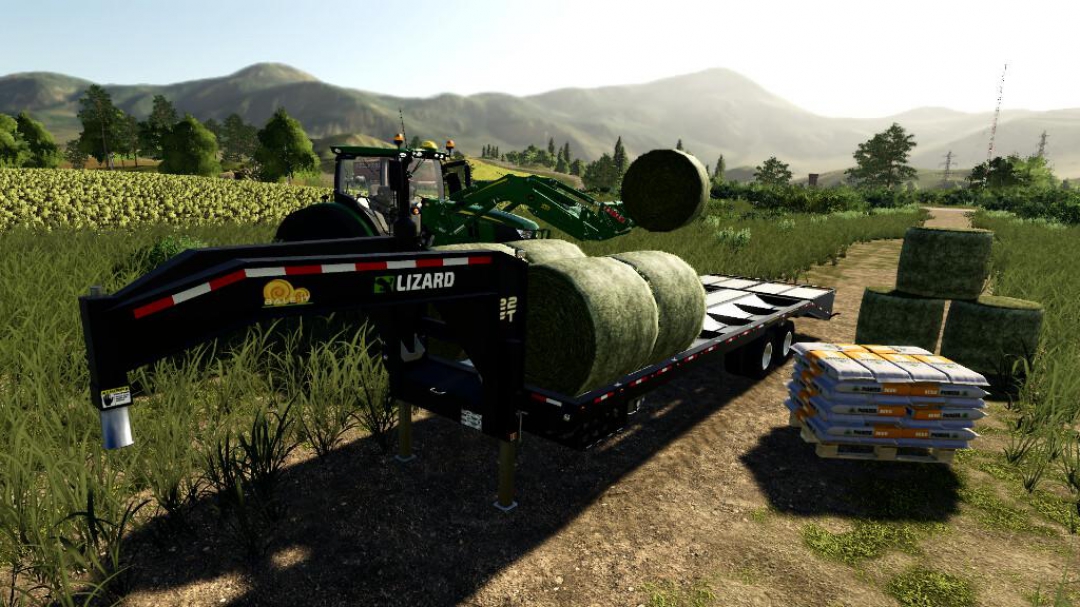 22Ft Gooseneck Baling Trailer v1.0.0.0