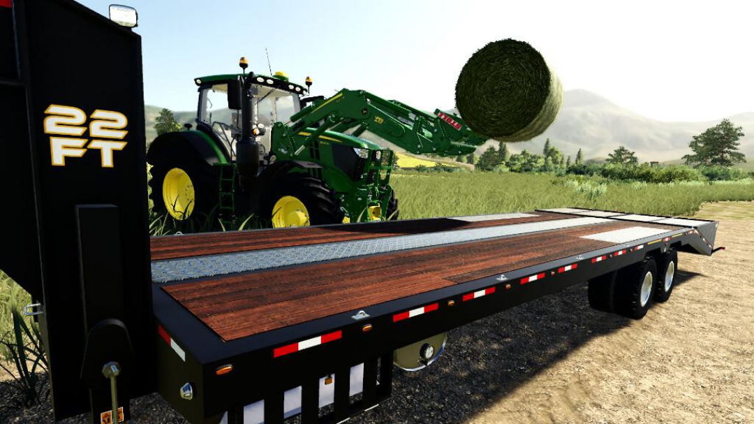 22Ft Gooseneck Baling Trailer v1.0.0.0