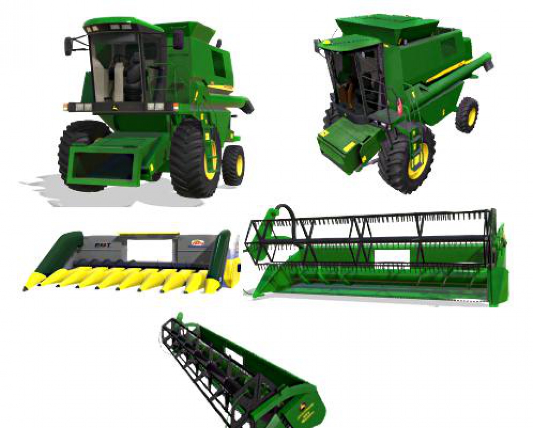 John Deere Mahdrescher 1450/1550 Pack v0.5 Beta