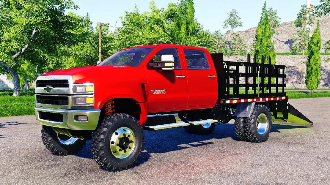 Chevrolet Silverado 4500 HD Stake Truck v1.0