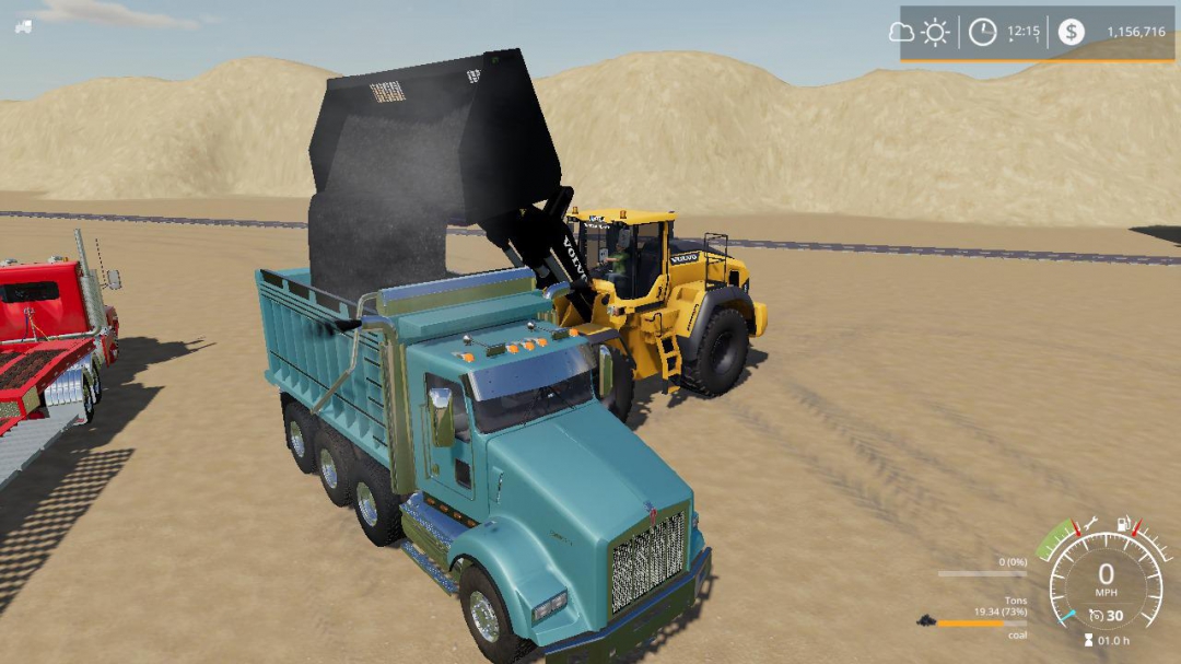 Kenworth t800 dump truck v1.0.0.2