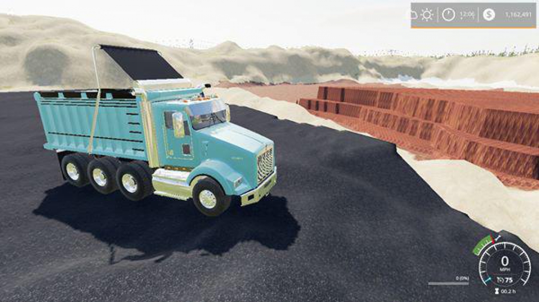 Kenworth t800 dump truck v1.0.0.2