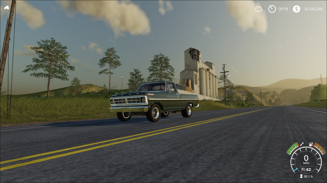 1971 Ford F100 Short Bed Truck V1 -  By OKUSEDMODS