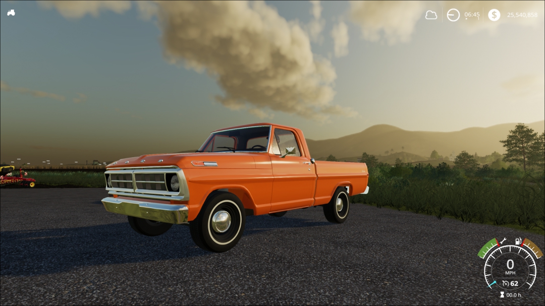 1971 Ford F100 Short Bed Truck V1 -  By OKUSEDMODS