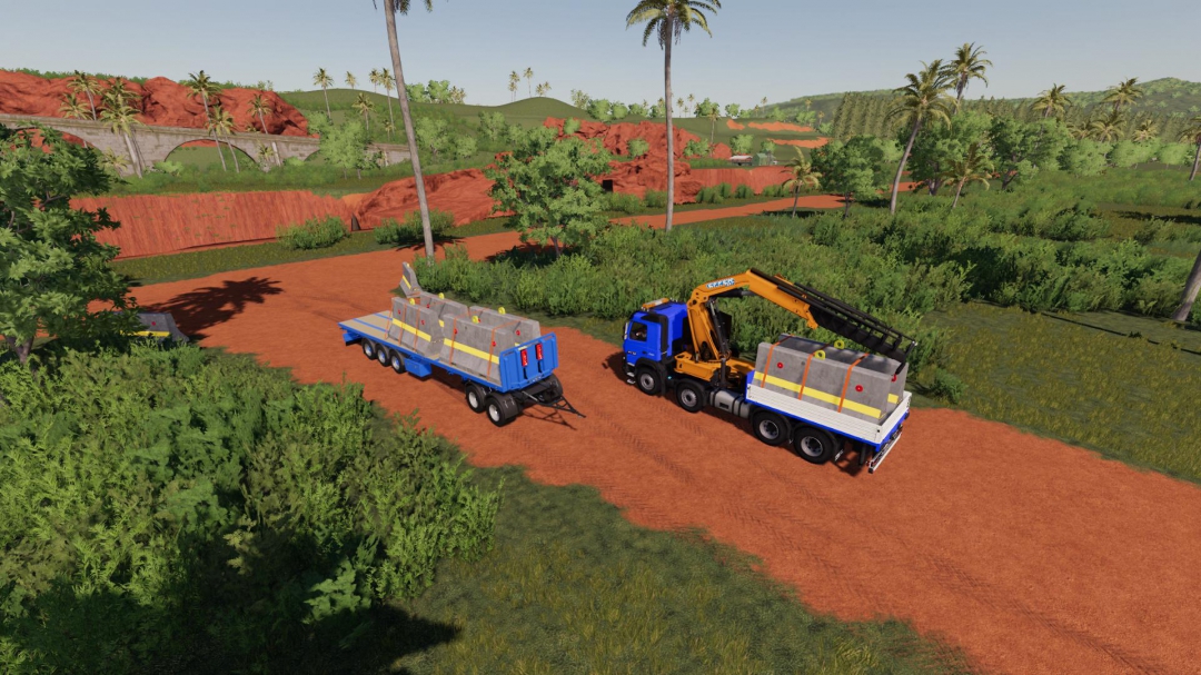 Volvo FMX 8x4 Crane Truck v1.1