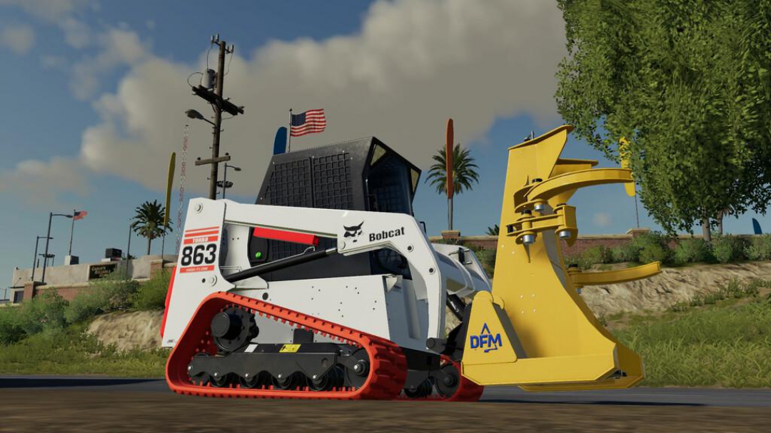 Bobcat 863 Turbo With Bobcat Shovel v1.0.0.0