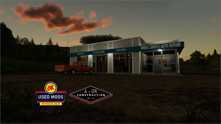 Trending mods today: Tire Shop - Wheel Simple Auto Repair - By OKUSEDMODS