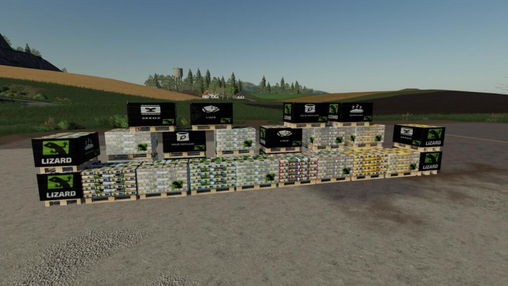 fs19-mods, Lizard Pallet Pack v1.0.0.0