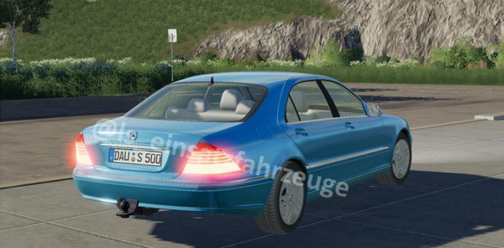 fs19-mods,  Mercedes S500 civil and german police v1.0.0.0